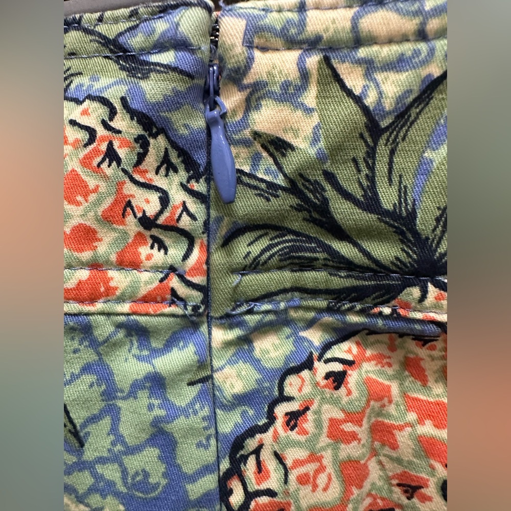 Talbots Size 14P Pineapple Skirt EUC - Picture 3 of 6